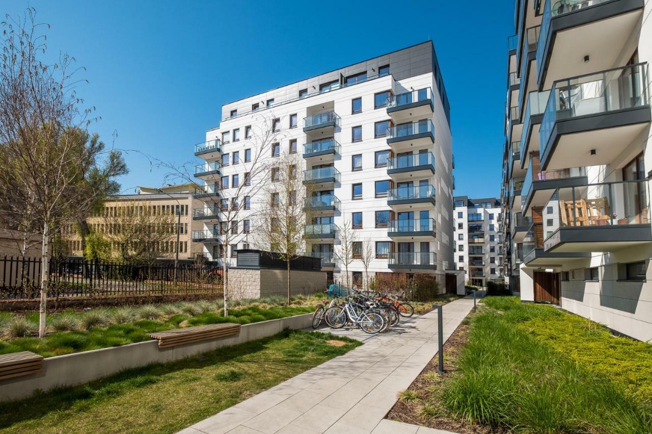 Ferienwohnung Raya Mansion Warschau Exterior foto